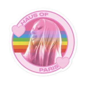 Paris Hilton Haus of Paris Sticker