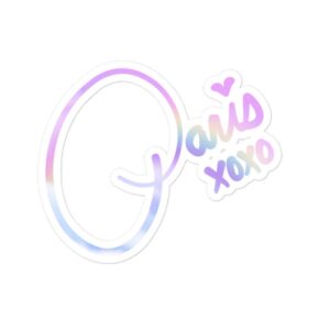 Paris Hilton Paris XO Sticker