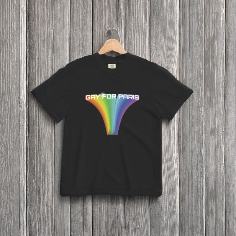 Paris Hilton Rainbow Gay for Paris T-Shirt