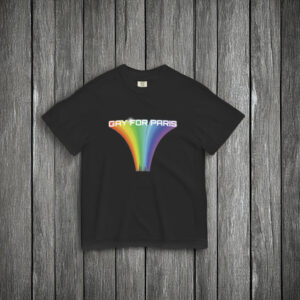 Paris Hilton Rainbow Gay for Paris T-Shirt