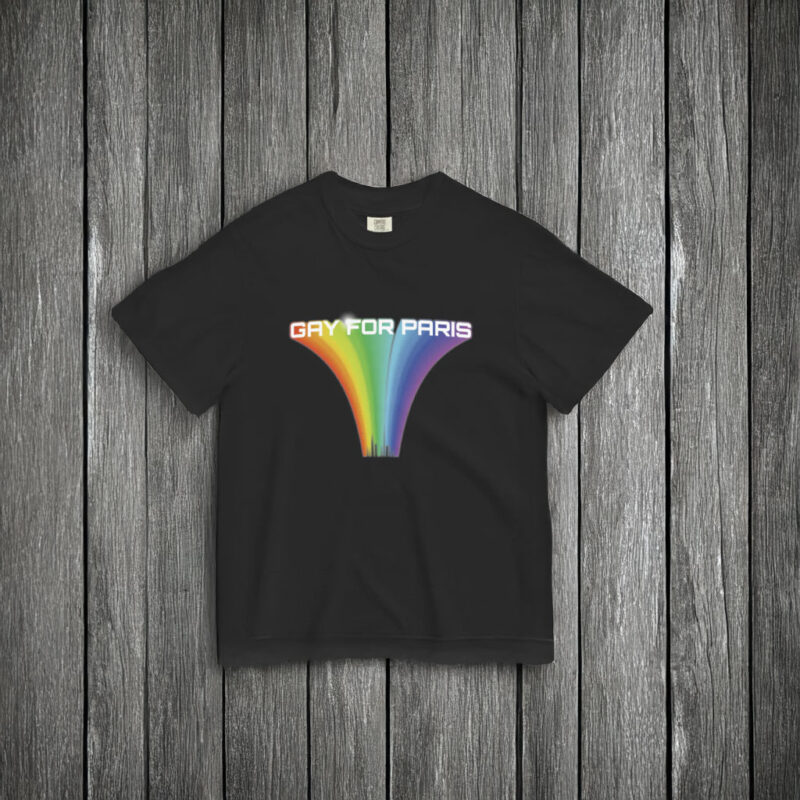 Paris Hilton Rainbow Gay for Paris T-Shirt