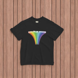Paris Hilton Rainbow Gay for Paris T-Shirt