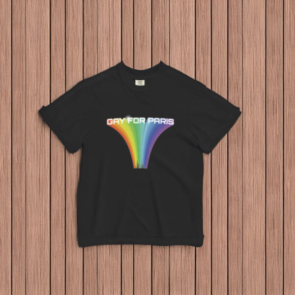 Paris Hilton Rainbow Gay for Paris T-Shirt