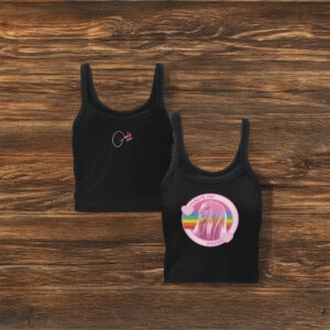 Paris Hilton Rainbow Haus of Paris Tank Top
