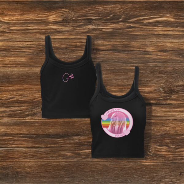Paris Hilton Rainbow Haus of Paris Tank Top