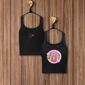Paris Hilton Rainbow Haus of Paris Tank Top